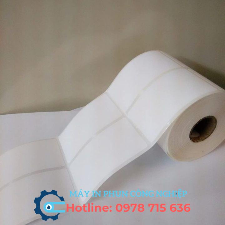 Nhãn máy in date code 4x4 in - 13-BD44W1-88 4 Label for inkjet