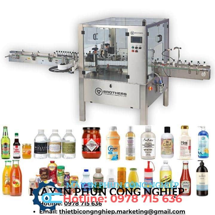 LABELSTIK - 100F.TWIN - Máy dán nhãn 2 mặt 2 may dan nhan LABELSTIK 100F.TWIN Máy in phun công nghiệp