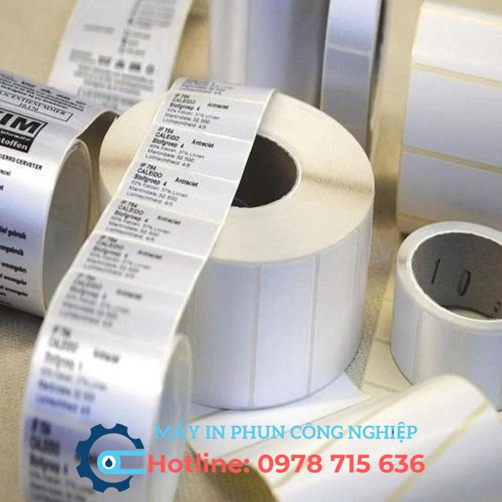 Nhãn trắng LPA 13-BD48W1-45 3 Nhãn 13-BD48W1-45 cho máy in phun date code