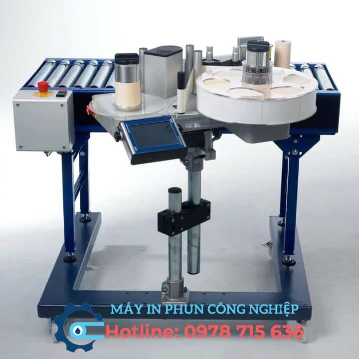 Máy in dán nhãn VideoJet 9550 3 Máy in dán nhãn VideoJet 9550