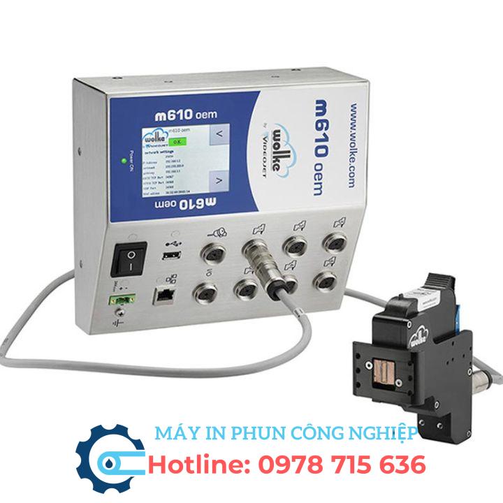 Máy in phun nhiệt VideoJet Wolke M610 3 Máy in phun nhiệt VideoJet Wolke M610