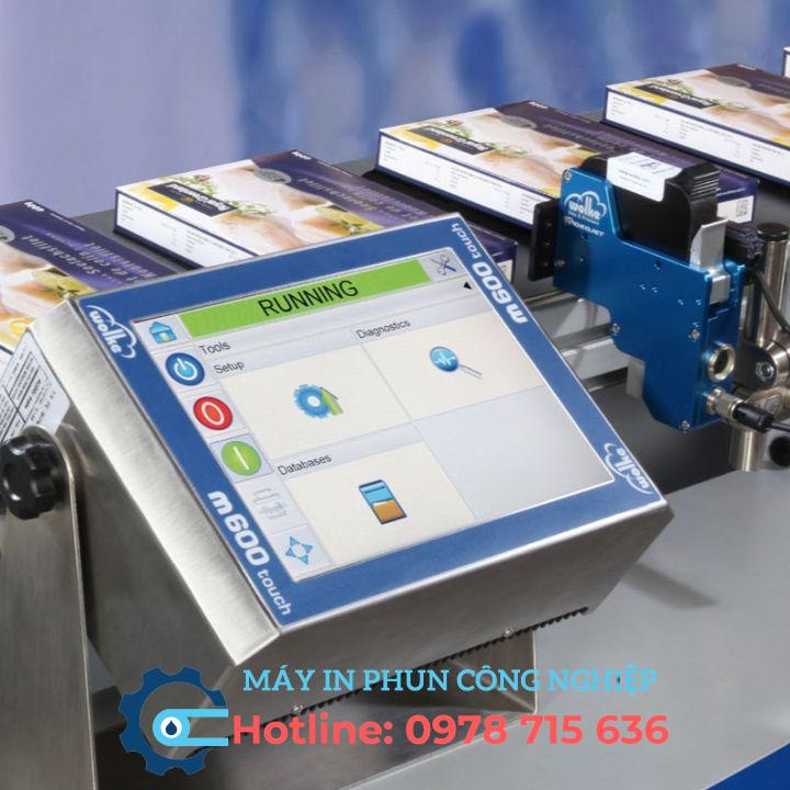 Máy in code nhiệt mực VideoJet 8510 3 Máy in VideoJet 8510