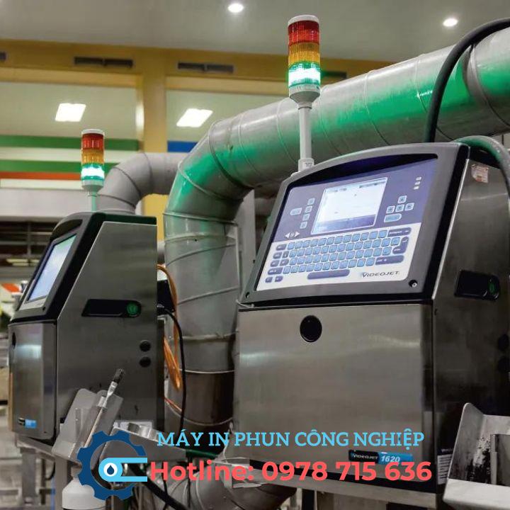Máy in phun barcode Videojet 1620 HR 5 Máy in phun tốc độ cao