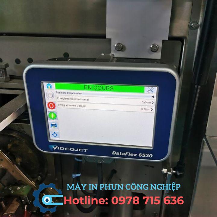 Máy in chuyển nhiệt công nghiệp VideoJet DataFlex 6530 3 Máy in truyền nhiệt VideoJet