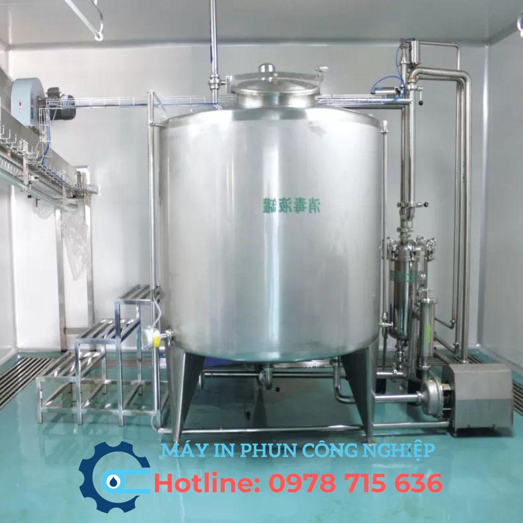 Dây chuyền tích hợp tự động sản xuất đồ uống 4 Dây chuyền lắp ráp sản xuất nước trái cây tự động hóa