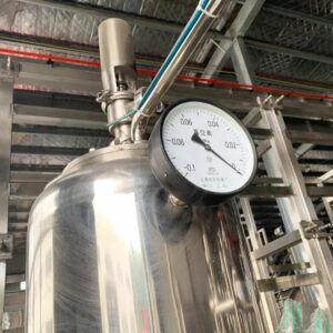 Máy trộn Carbon Dioxide CO2 cho nước giải khát 7 Đồng hồ van đo áp suất máy trộn co2