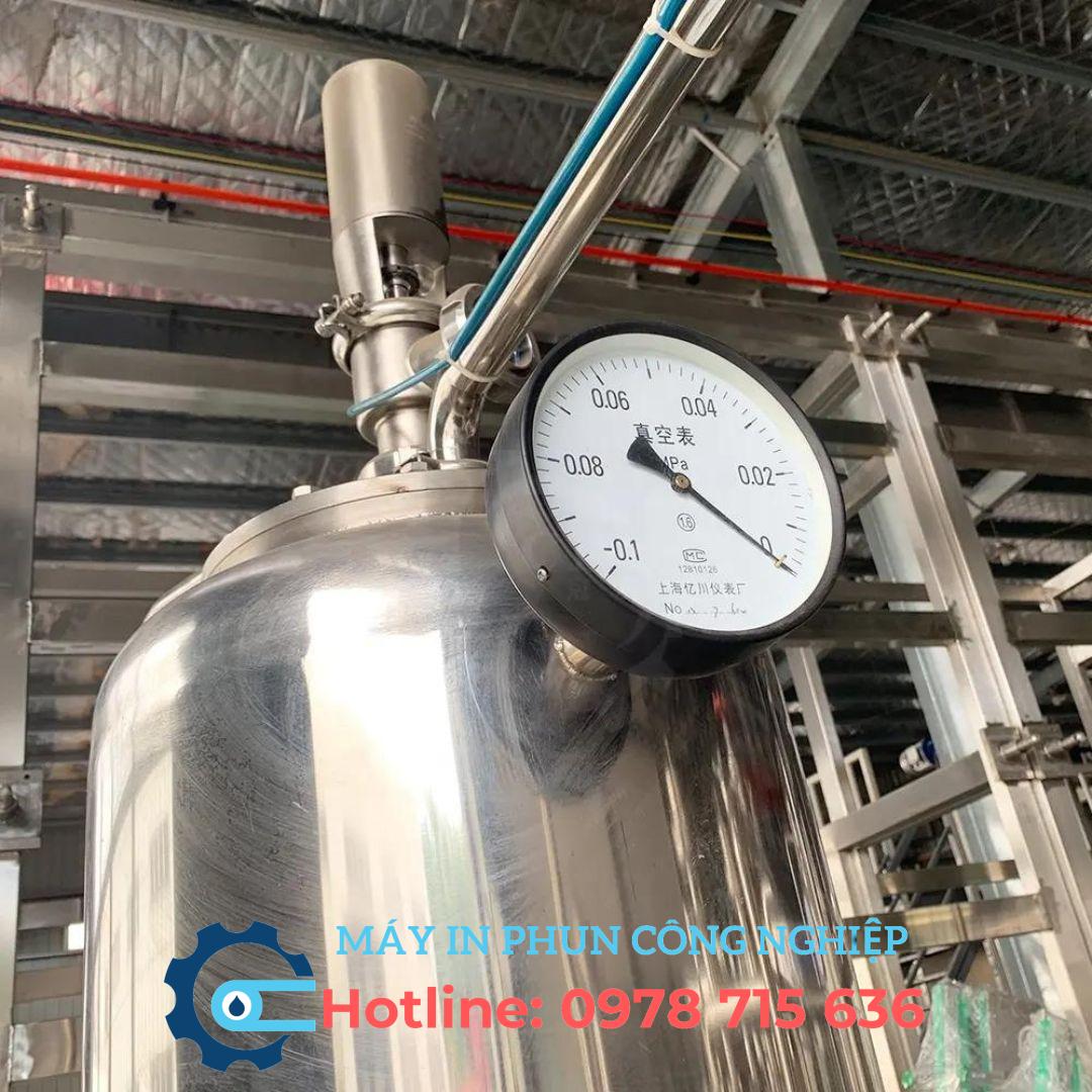 Máy trộn Carbon Dioxide CO2 cho nước giải khát 5 Đồng hồ van đo áp suất máy trộn co2